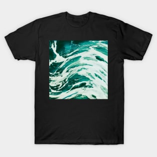 Summer Vibes Marble Waves T-Shirt